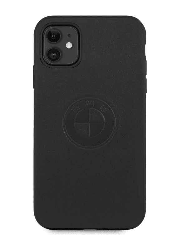 Обложка книги «BMHCN61REELK BMW Signature Leather Embossed Logo Hard Case for iPhone 11 Black»