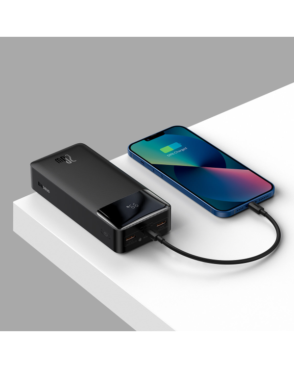 Powerbank Baseus Bipow 30000mAh, 20W (black)