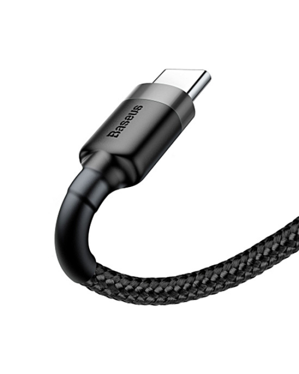 Дополнительное изображение книги «Baseus Cafule провод USB-C 2A 2m черный - серый»