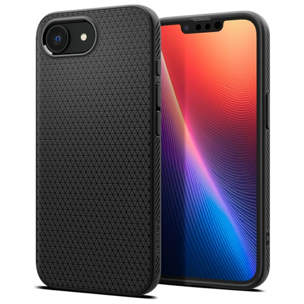 Чехол Spigen Liquid Air do iPhone 16e черный