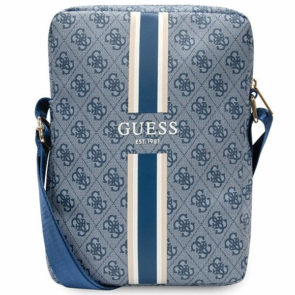 Guess Bag GUTB10P4RPSB 10" blue|blue 4G Stripes Tablet Bag