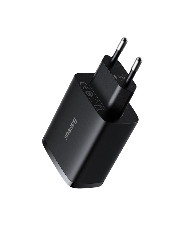 Baseus Compact charger 3x USB 17W black (CCXJ020101)