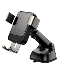Joyroom Qi wireless 15 W car charger gravity phone holder (dashboard) black (JR-ZS220)