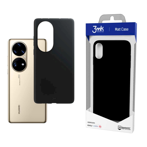 Обложка книги «Huawei P50 Pro 5G - 3mk Matt Case black»