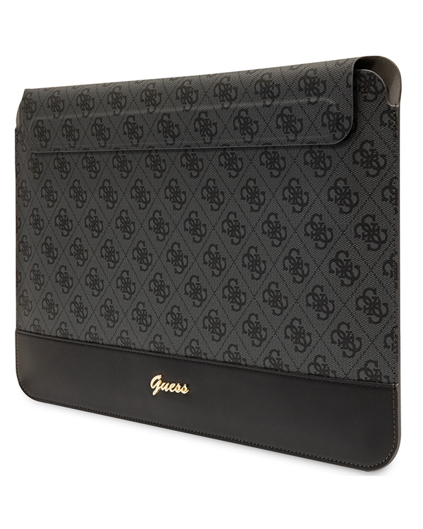 Guess Sleeve GUCS14PS4SGK 14" czarny| black 4G Stripe Metal Logo