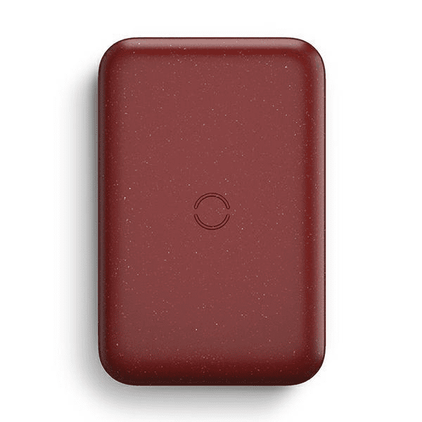 UNIQ Hyde Air 10000mAh USB-C 18W PD Fast Wireless induction powerbank burgundy