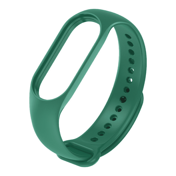 Ремешок для часов Fusion Wave для Xiaomi Mi Band 7 темно зеленый
