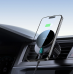 Joyroom JR-ZS409 magnetic holder with 15W inductive charger for car air vent - black