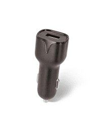Setty car charger 1x USB 3A black + USB-C cable 1,0 m