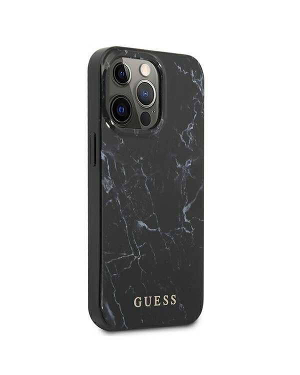 Guess GUHCP13XPCUMABK iPhone 13 Pro Max 6,7" czarny|black hardcase Marble