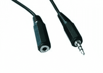 Обложка книги «Kabelis Gembird 3.5mm Male - 3.5mm Female 3m Black»