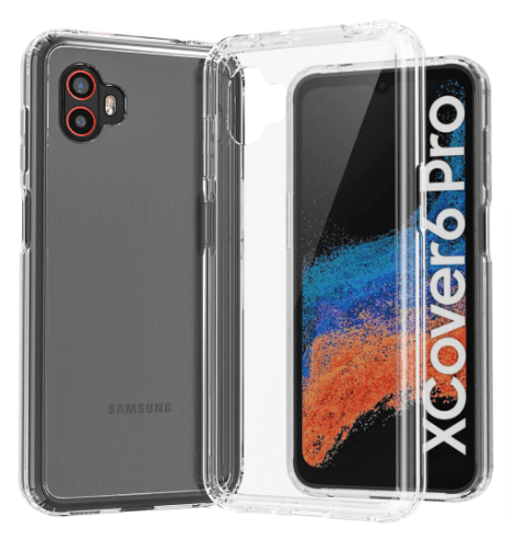 Fusion Ultra Back Case 2 mm прочный силиконовый чехол для Samsung G736 Galaxy Xcover 6 Pro прозрачный