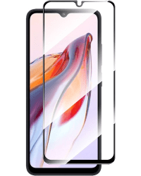 Fusion full glue 5D защитное стекло для экрана Xiaomi Redmi 12C черное