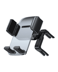 Baseus Easy Control Clamp car holder for round grille (black)