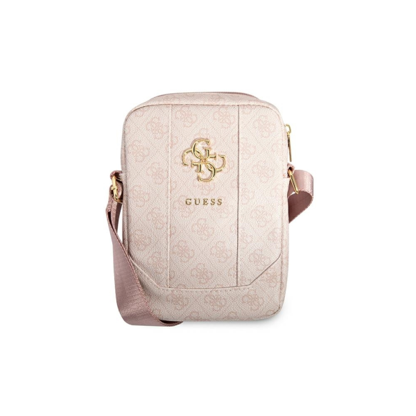 Guess рукав GUTB10G4GFPI 10" розовый Большой металлический логотип