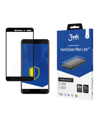 Nokia 6.1 Black - 3mk HardGlass Max Lite™ screen protector