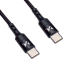 Обложка книги «Wozinsky cable USB Type C - USB Type C Power Delivery 18W 2m black (WUC-PD-CC2B)»