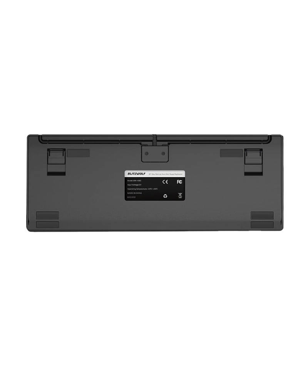 BlitzWolf BW-KB2 gaming keyboard, mechanical, Red switch (RGB)