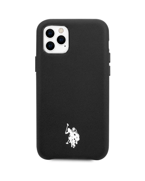 U.S Polo USHCN65PUBK Wrapped Cover Чехол для Apple iPhone 11 Pro Max Черный
