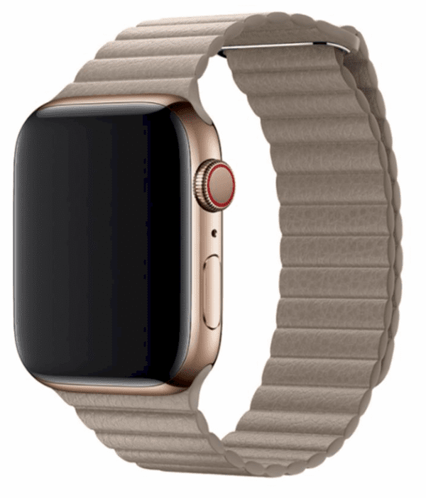 Devia Elegant Leather Loop Ремешок для часов Apple Watch 42 / 44 mm песочный