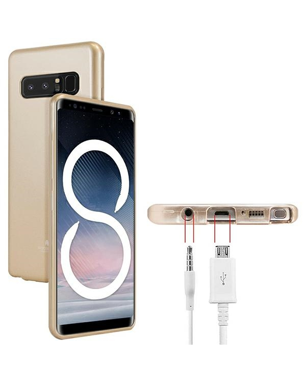 Mercury Jelly Case N975 Note 10+ złoty |gold