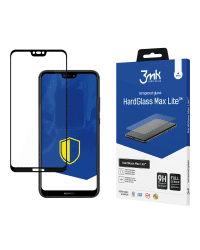 Huawei P20 Lite Black - 3mk HardGlass Max Lite™ screen protector