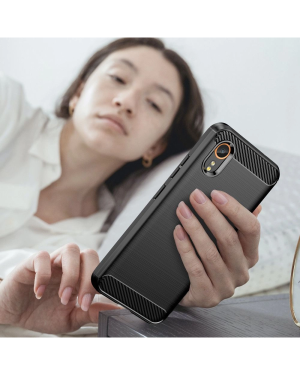 Tech-Protect TPU Carbon чехол для телефона Samsung Galaxy XCover 7 - черный