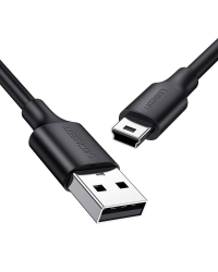 USB to Mini USB Cable UGREEN US132, 0.25m (black)