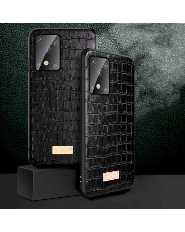 Sulada luxurious case прочный силиконовый чехол для Samsung G996 Galaxy S21 Plus 5G черный