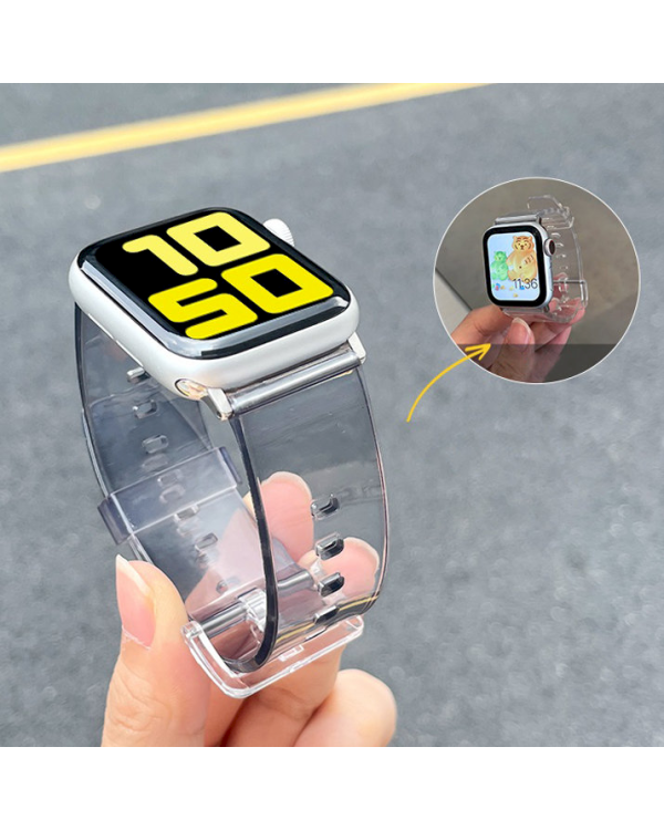 Fusion Light силиконовый ремешок для Apple Watch 38mm / 40mm / 41мм черный