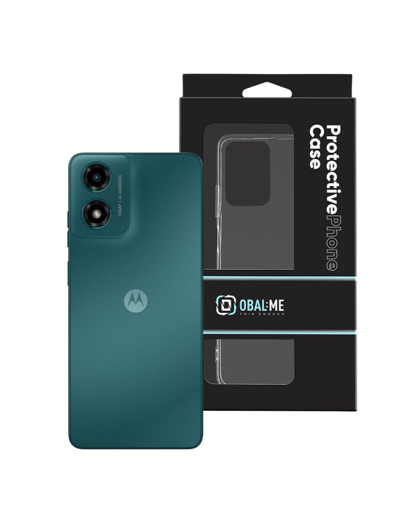 OBAL:ME TPU Cover for Motorola G04 Transparent