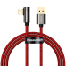 Baseus Legend Mobile Game Elbow Cable USB - Lightning 2.4A 1m red (CACS000009)