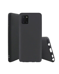 Fusion Soft Matte Back Case Силиконовый чехол для Samsung N770 Galaxy Note 10 Lite Черный