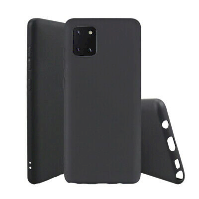 Fusion Soft Matte Back Case Силиконовый чехол для Samsung N770 Galaxy Note 10 Lite Черный