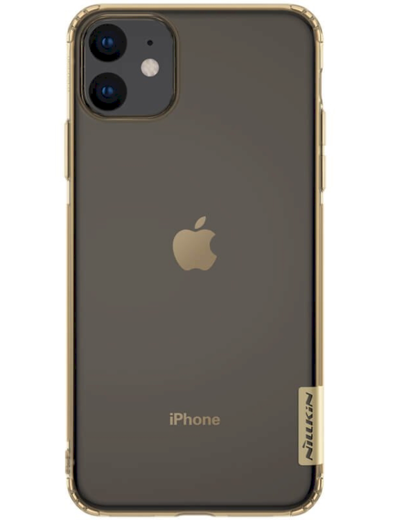 Nillkin Nature TPU Силиконовый чехол для Apple iPhone 11 Темно Золотой