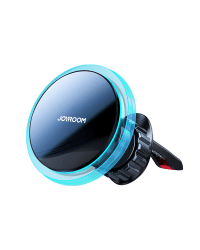 Автомобильный держатель Joyroom JR-ZS291 с беспроводной зарядкой / 15 Вт / MagSafe серебристого цвета