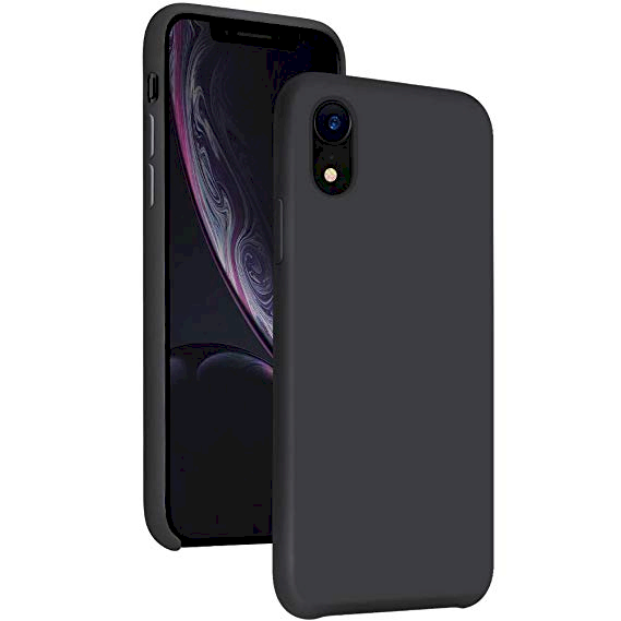 Fusion Soft Matte Back Case Силиконовый чехол для Apple iPhone XR Черный