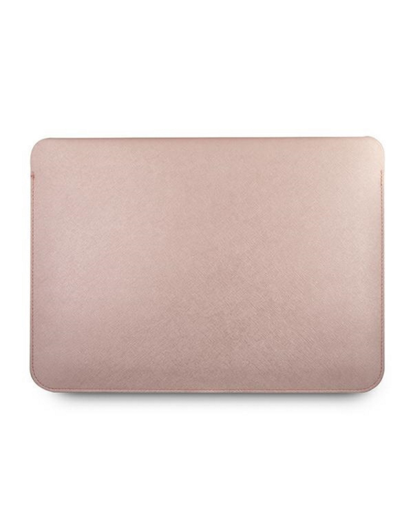 Original GUESS Laptop Sleeve Saffiano Script GUCS13PUSASPI 13 inches pink