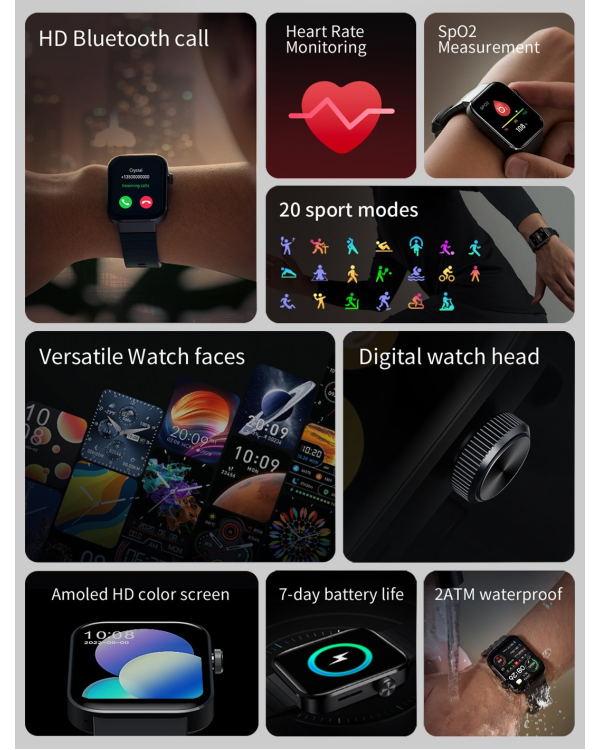 Часы Mibro T1 Black