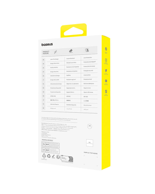 Diamond Tempered Glass Baseus 0.3mm for iPhone 15U ProMax