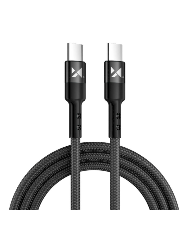 Дополнительное изображение книги «Wozinsky cable USB Type C - USB Type C Power Delivery 18W 2m black (WUC-PD-CC2B)»