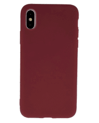 Fusion Soft Matte Back Case Силиконовый чехол для Apple iPhone 11 Pro Max Темно Красный