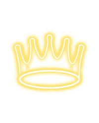 Неон PLEXI LED CROWN теплый белый NNE12 Neolia