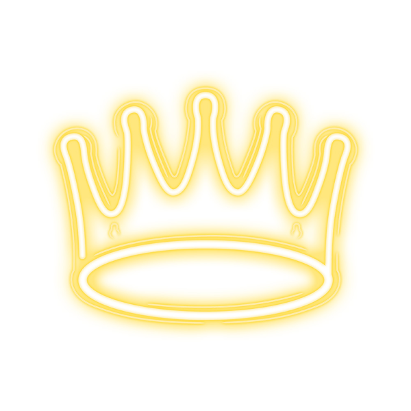 Неон PLEXI LED CROWN теплый белый NNE12 Neolia