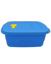 Контейнер для продуктов Cello MAX FRESH, пригодный для использования в микроволновой печи и холодильнике 2000 мл синий