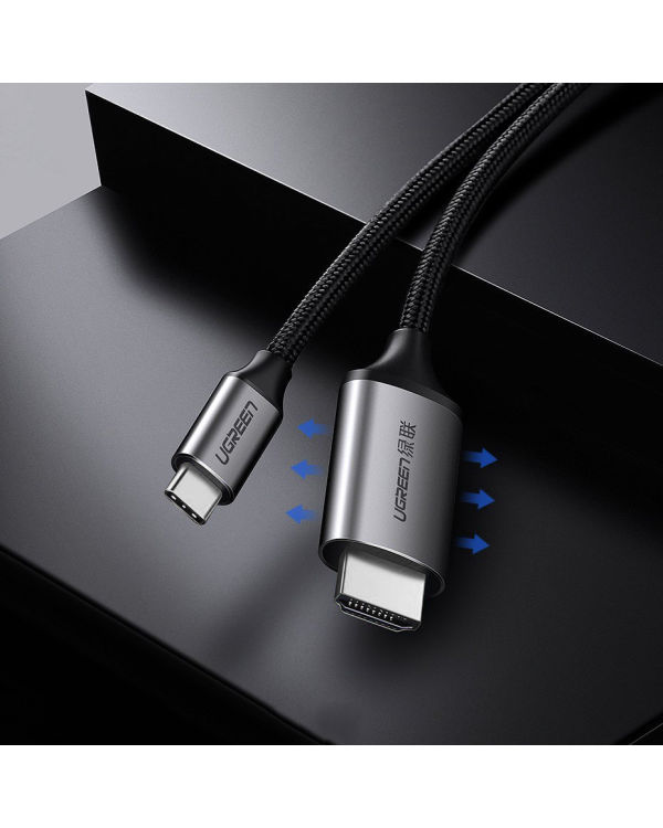 UGREEN USB-C to HDMI Cable 4K UHD 1.5m (черный)