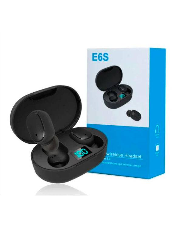 Беспроводные гарнитуры Goodbuy E6S с микрофоном | черный