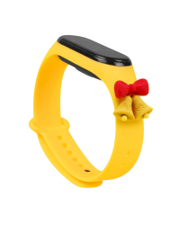 Fusion Xmas Bells для Xiaomi Mi Band 5 / Mi Band 6 желтый