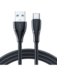 Joyroom USB - USB C 3A cable Surpass Series for fast charging and data transfer 3 m black (S-UC027A11)