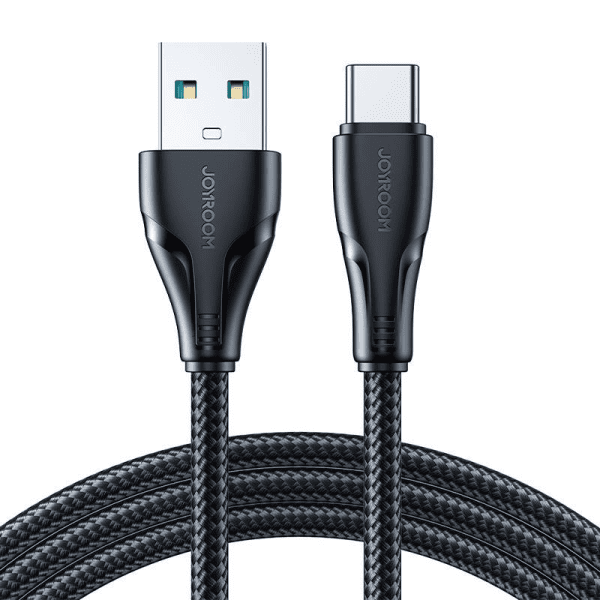 Joyroom USB - USB C 3A cable Surpass Series for fast charging and data transfer 3 m black (S-UC027A11)